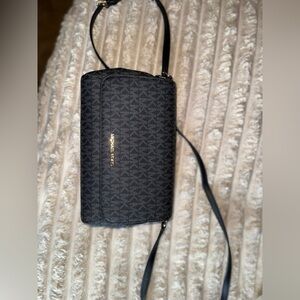 Michael Kors Black Patterned Men's Wallet